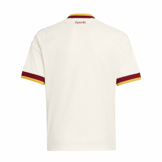 Camiseta selección España campeones blanca 2026/27 - parte trasera