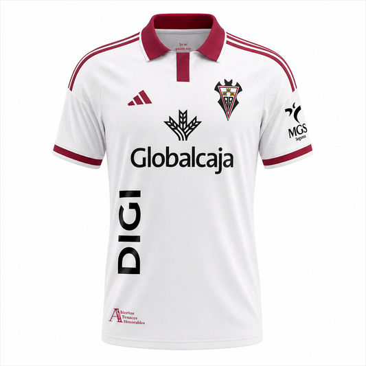 Camiseta Albacete Balompié local 2026/27 - frontal