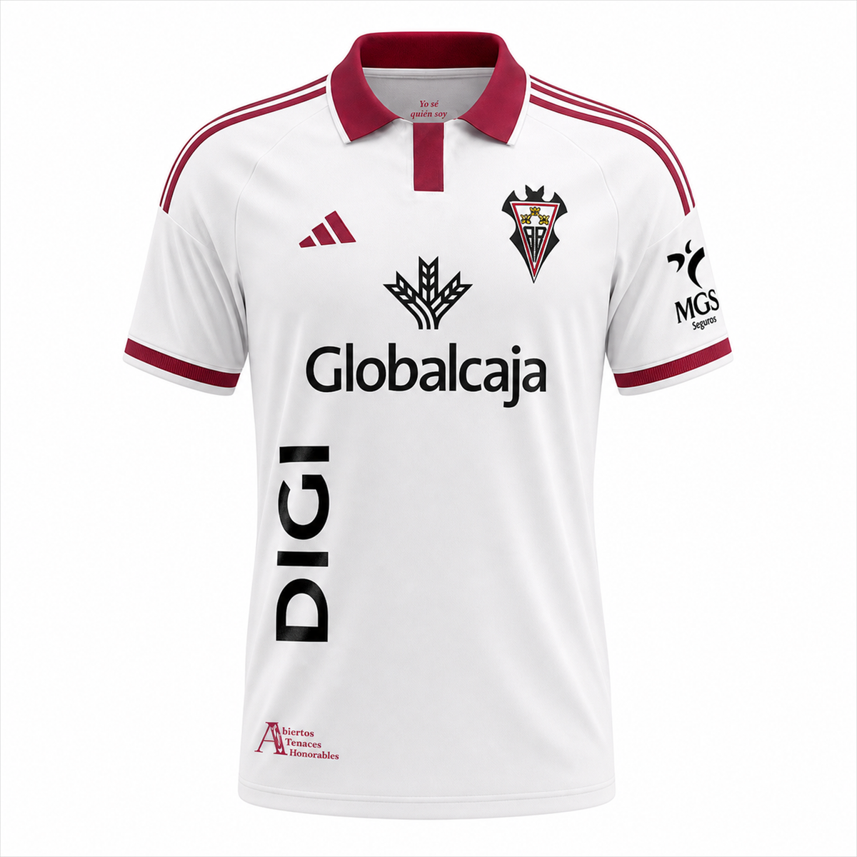 Camiseta Albacete Balompié local 2026/27 - vista frontal