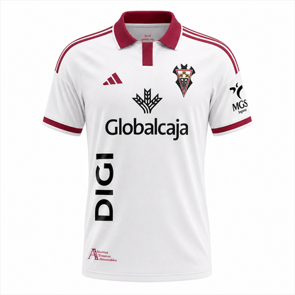 Camiseta Albacete Balompié local 2026/27 - vista frontal