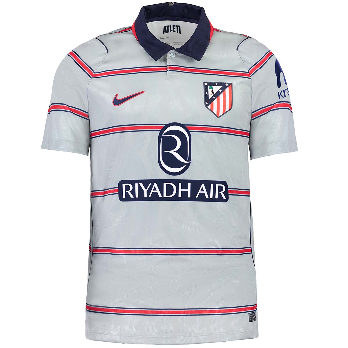 Camiseta Atlético de Madrid tercera equipación 2026/27 gris - frontal