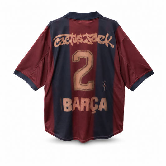 Camiseta FC Barcelona Travis Scott - parte trasera