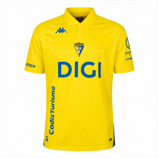 Camiseta Cádiz CF local 2026/27 - frontal