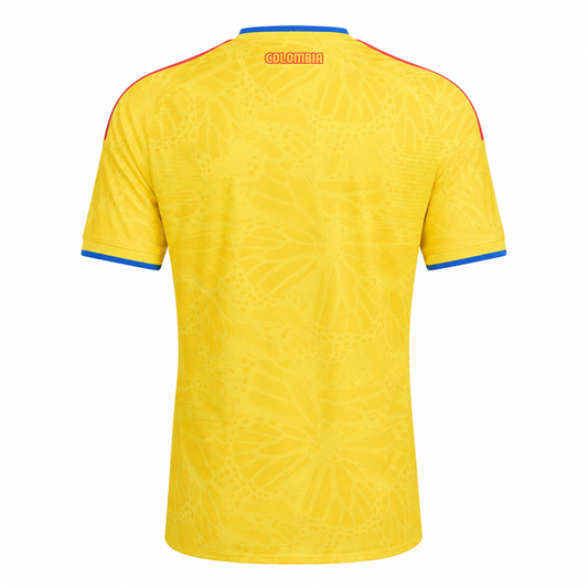 Camiseta selección Colombia local Mundial 2026 - parte trasera