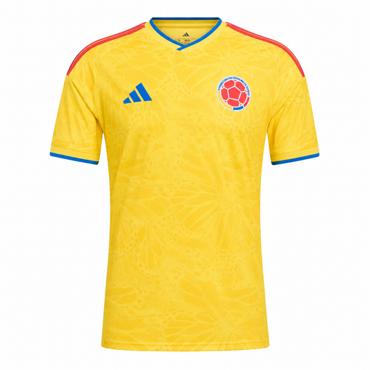 Camiseta selección Colombia local Mundial 2026 - frontal