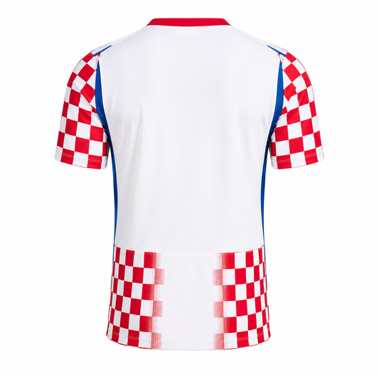Camiseta selección Croacia local Mundial 2026 - parte trasera