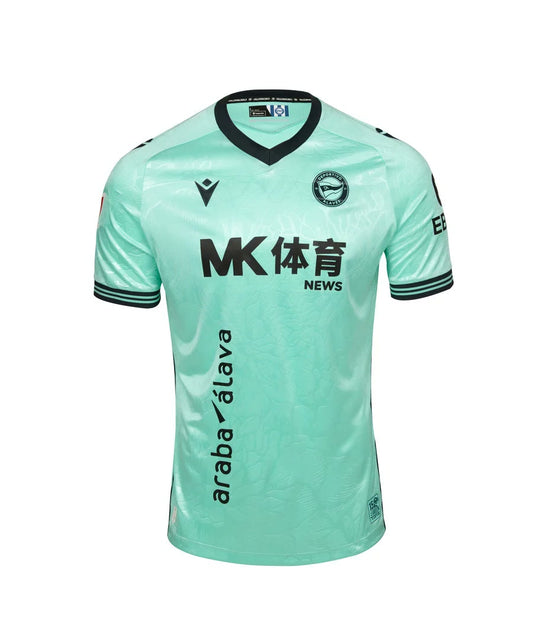 Camiseta Deportivo Alavés tercera equipación 2026/27 - vista frontal azul