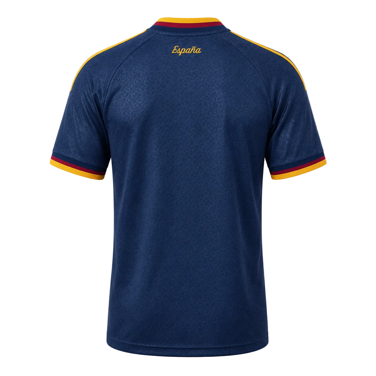 Camiseta selección España campeones AZUL 2026/27 - parte trasera