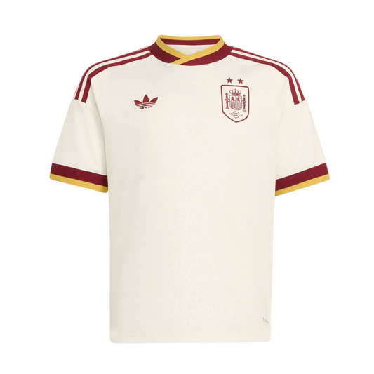Camiseta selección España campeones blanca 2026/27 - frontal