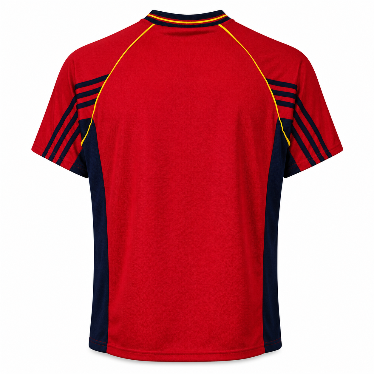 Camiseta selección España local Mundial 1998 - parte trasera
