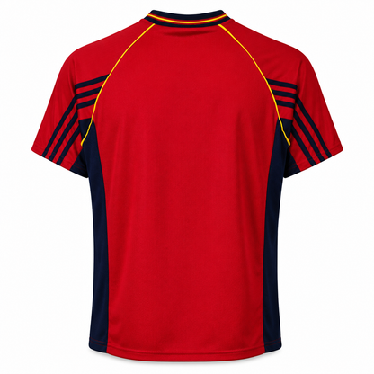 Camiseta selección España local Mundial 1998 - parte trasera