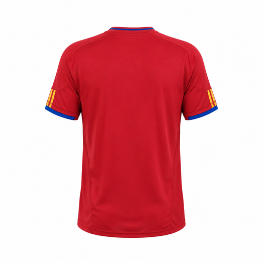 Camiseta selección España local Mundial 2010 - parte trasera