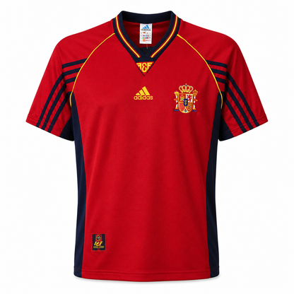 Camiseta selección España local Mundial 1998 - frontal