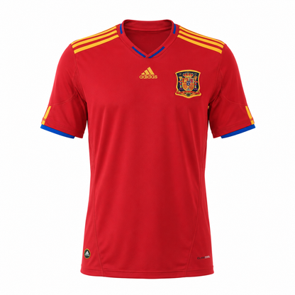 Camiseta selección España local Mundial 2010 - frontal