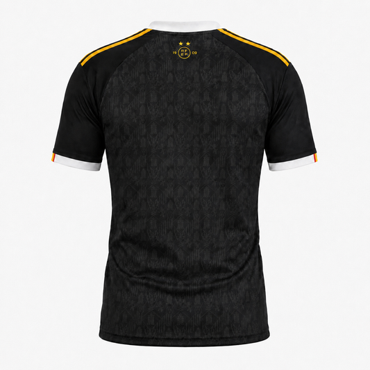Camiseta selección España edición heráldica negra