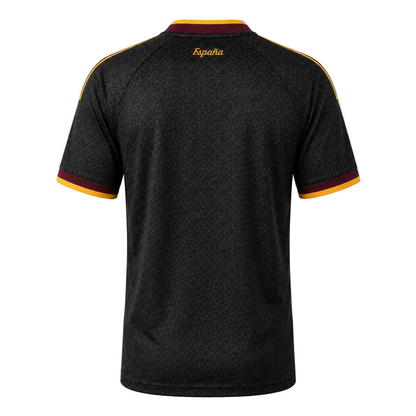 Camiseta selección España campeones NEGRA 2026/27 - parte trasera