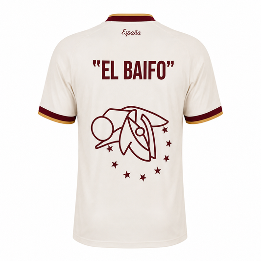 Camiseta España Quevedo «EL BAIFO» - parte trasera