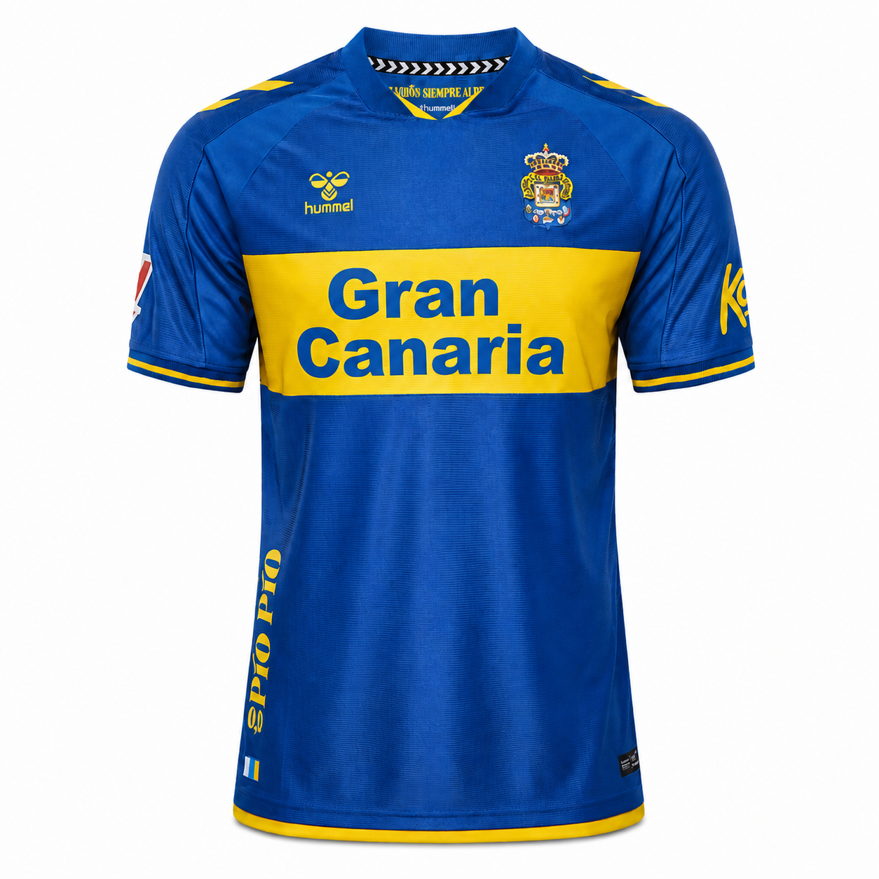Camiseta UD Las Palmas segunda equipación 2026/27 azul - frontal
