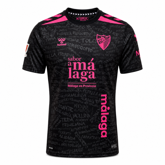 Camiseta Málaga CF tercera equipación 2026/27 - vista frontal
