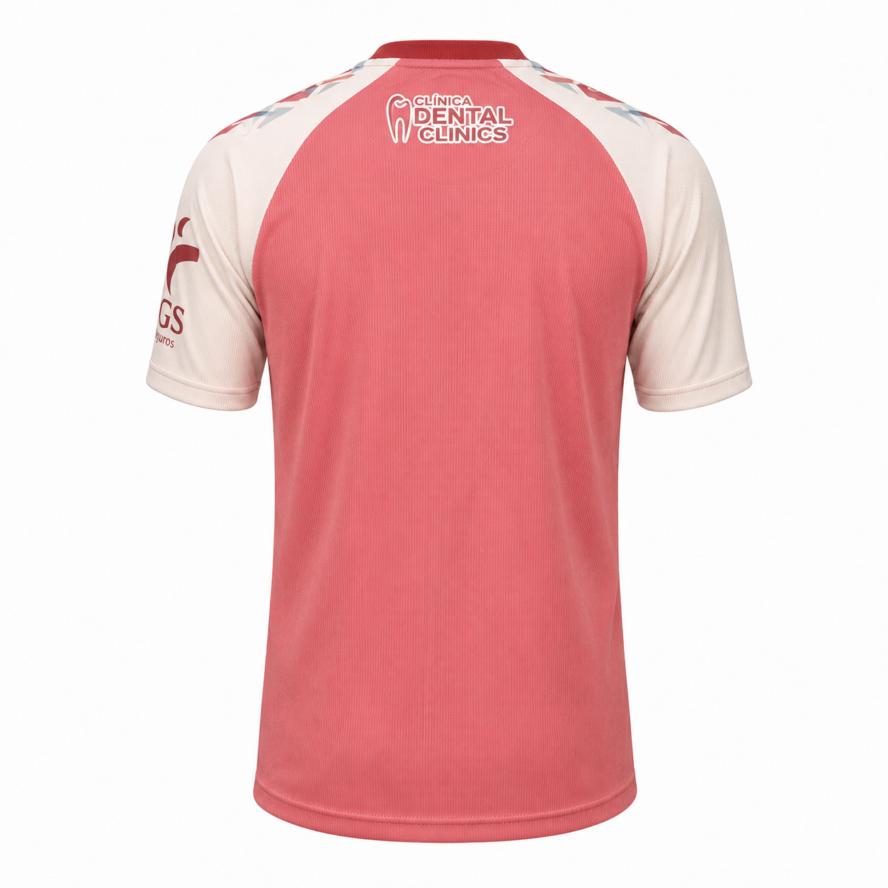 Camiseta Málaga CF segunda equipación 2026/27 rosa - parte trasera