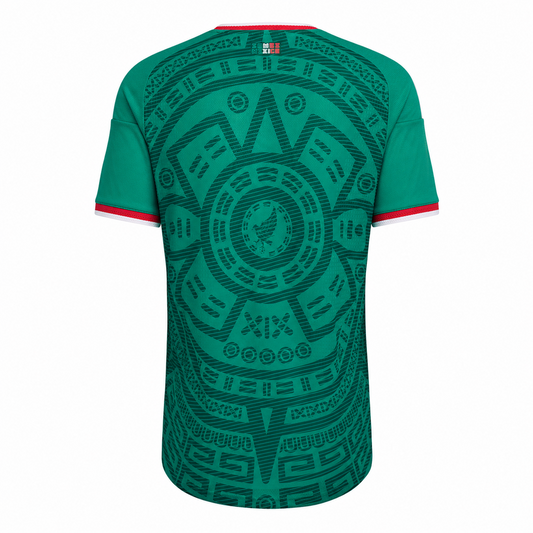 Camiseta selección México local Mundial 2026 - dorso