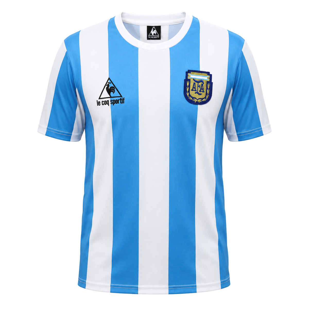 Camiseta selección Argentina local Mundial 1986 - vista frontal