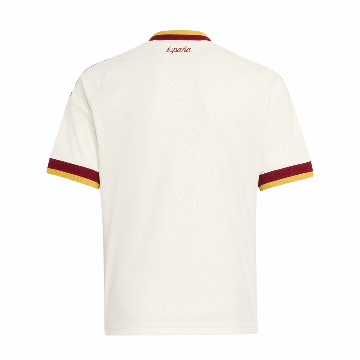 Camiseta selección España campeones blanca 2026/27 - vista trasera
