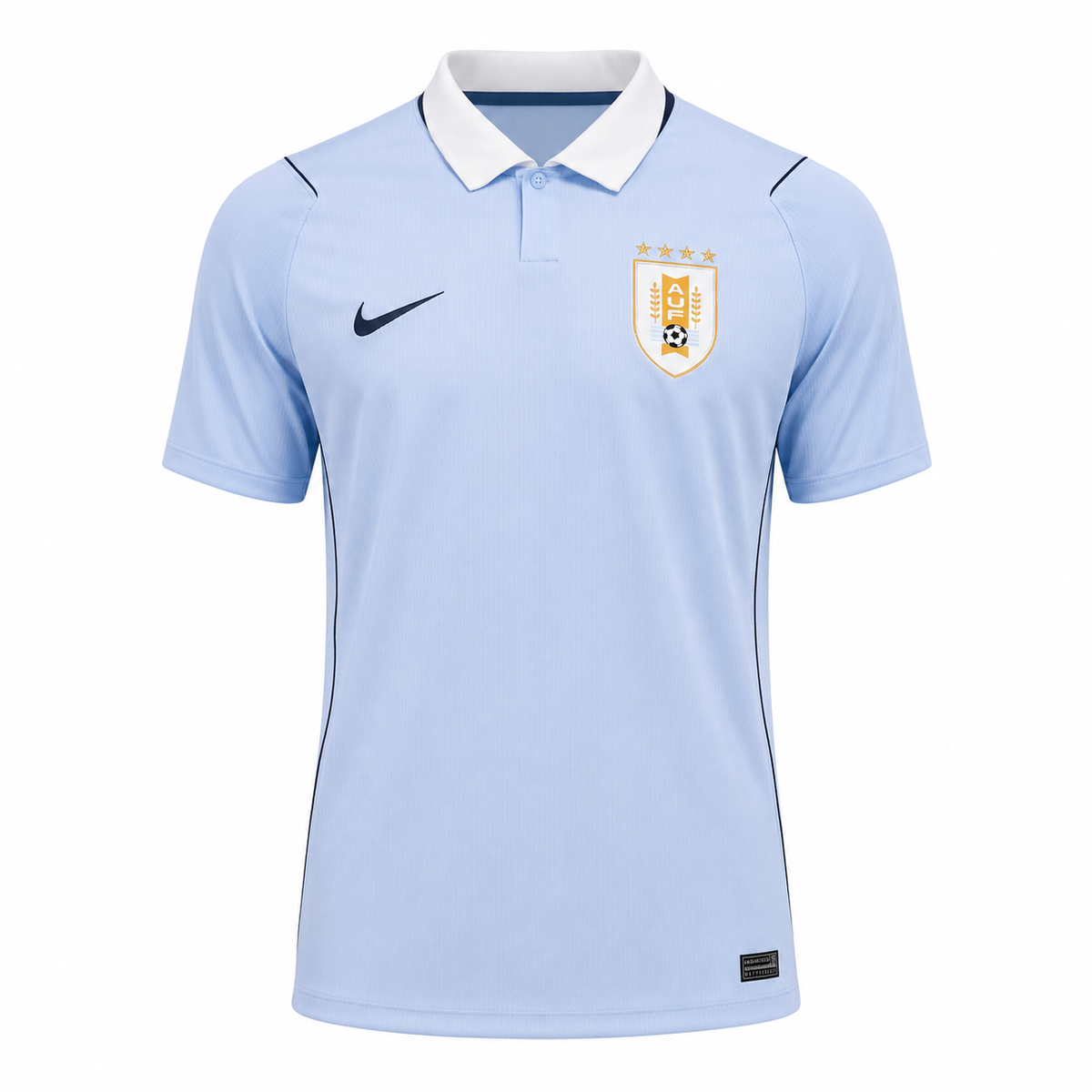 Camiseta selección Uruguay local Mundial 2026 - vista frontal