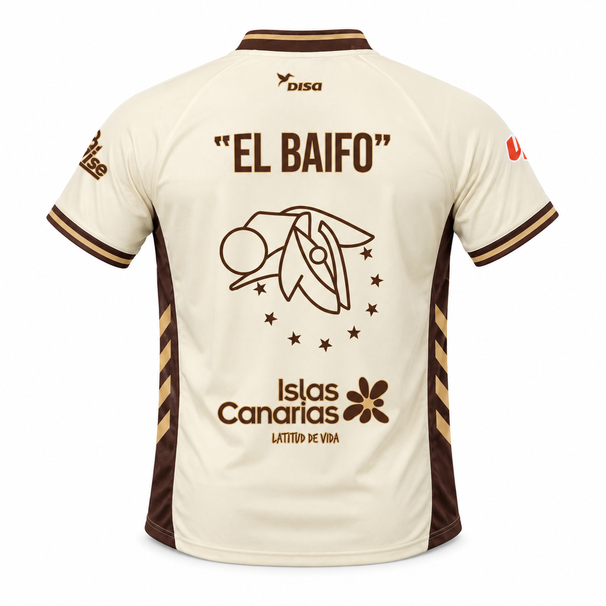 Camiseta UD Las Palmas Quevedo «EL BAIFO» - vista trasera