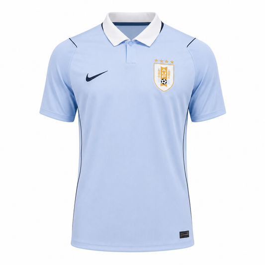 Camiseta selección Uruguay local Mundial 2026 - frontal
